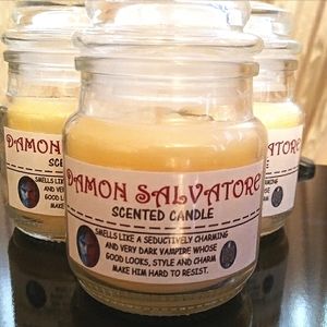Damon Salvatore Vampire Diaries Scented Candle